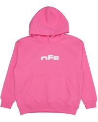 Off-White c/o Virgil Abloh - Truien Fuchsia+wit - Lyst