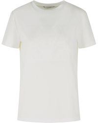 Max Mara - 'panfilo' Wit Katoenen T-shirt - Lyst