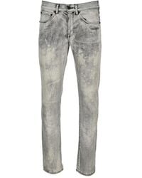 Off-White c/o Virgil Abloh - Jeans in denim di cotone - Lyst