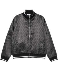 Gcds - Nylon Jack Met Volledige Ritssluiting En Monogramlogo - Lyst