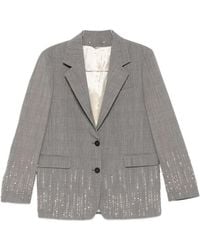 Golden Goose - Wool Single-Breasted Jacket - Lyst