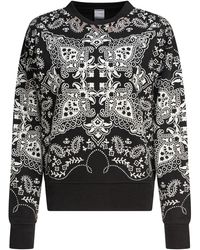 Pinko - Zwarte Katoenen Sweatshirt - Lyst