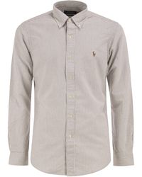 Polo Ralph Lauren - Striped Cotton Button Down Shirt - Lyst