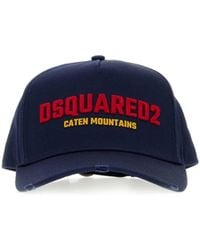 DSquared² - Gabardine Baseball Cap - Lyst