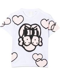 Givenchy - Hearts T Shirt - Lyst