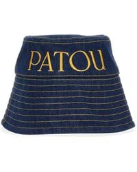 Patou - Bucket Hat With Logo - Lyst