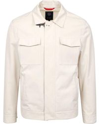 Fay - Jackets Creme - Lyst