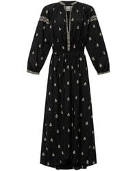 Isabel Marant - Rodilia Silk Long Dress - Lyst