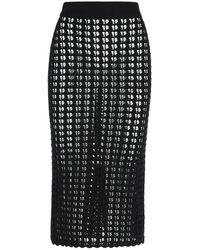 Dolce & Gabbana - Black Virgin Wollrock - Lyst