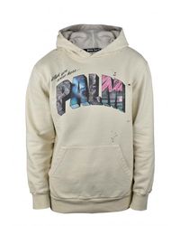 Palm Angels - Sweatshirt Met Capuchon Nude - Lyst