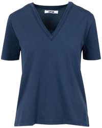 Grifoni - T Shirts En Polos Blauw - Lyst