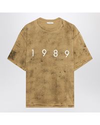 1989 STUDIO - T Shirt Ss Logo Camo - Lyst