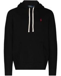 Polo Ralph Lauren - Hoodie In Fleece Back Cotton - Lyst