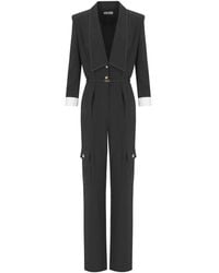 Elisabetta Franchi - Cargo Jumpsuit - Lyst