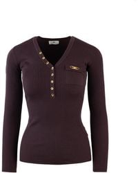 Elisabetta Franchi - Sweater - Lyst