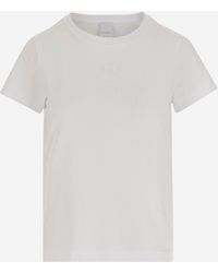 Pinko - Bussolotto Cotton T Shirt With Logo - Lyst