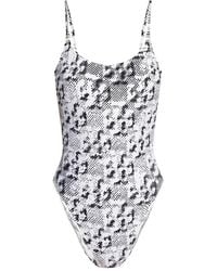 Tory Burch - Gemini Link One-Piece Swimsuit Nylon Swim Shorts - Lyst