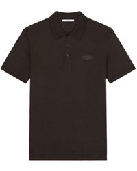 Givenchy - Logo Cotton Polo Shirt - Lyst