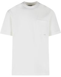 Jil Sander - Zwart Katoenen T-shirt - Lyst