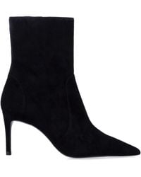 Stuart Weitzman - Platte Schoenen Zwart - Lyst