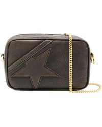 Golden Goose - Star Mini Leather Crossbody Bag - Lyst