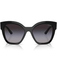 Prada - Zonnebril Pr17 Zs 1 Ab09 S Zwart/grijs Verloop Unisex - Lyst