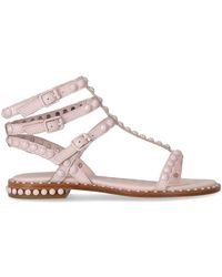 Ash - Play Bis Flat Sandal - Lyst