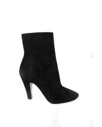 Saint Laurent - Stiefeletten Schwarz - Lyst