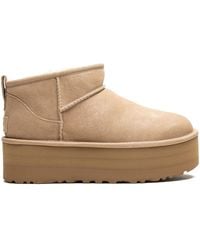UGG - Ugg Classic Ultra Mini Damen Plattformstiefel - Lyst