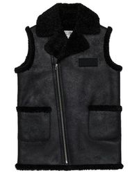 MM6 by Maison Margiela - Jacket With Logo - Lyst