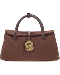 Zanellato - Dotta Jones Supersoft Nubuck Bag S - Lyst
