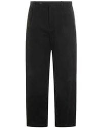 Jil Sander - Straight-Leg Cotton Trousers - Lyst