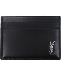 Saint Laurent - Document Holder Leather - Lyst