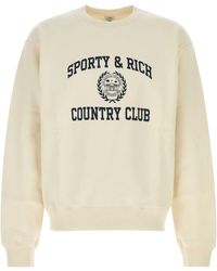 Sporty & Rich - Varsity Crest Crewneck - Lyst