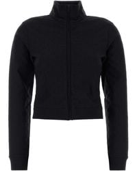 Gucci - Logo Mock Collar Sweatshirt - Lyst