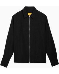 AIREI - Cotton Zipped Shirt Jacket - Lyst