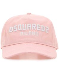 DSquared² - Dsquared Cotton Baseball Cap - Lyst