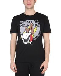 Alpha Industries - Wolfhounds T-Shirt - Lyst