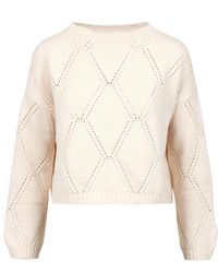 Weekend by Maxmara - Jerseys Beige - Lyst