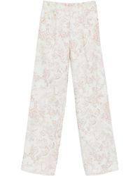 forte_forte - Pants 5 Tasche Vita Alta Denim"Nontiscordardime" - Lyst