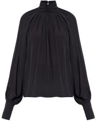 Anine Bing - Anne Top Zwart - Lyst