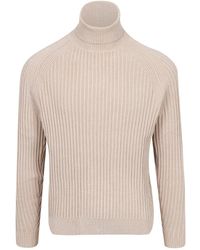 Rrd - Pullover Beige - Lyst