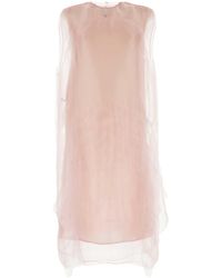 Prada - Voile Dress - Lyst