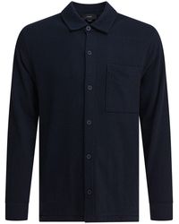 Vince - Katoenen Suède Overshirtjack - Lyst