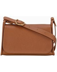 Longchamp - Shoulder Bag M Le Foulonné Caramel Coloured - Lyst