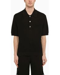 Our Legacy - Cotton-Blend Polo Shirt - Lyst