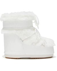 Moon Boot - Icon Low Faux Fur Boots - Lyst