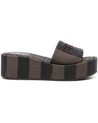 Fendi - Sunshine Flatform Sandals - Lyst