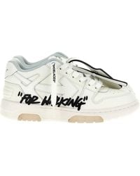 Off-White c/o Virgil Abloh - Wit Buiten Kantoor Voor Lopende Leer Sneakers - Lyst