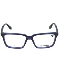 Karl Lagerfeld - Gafas de sol KL6113 422 Azul a rayas /16/145 - Lyst